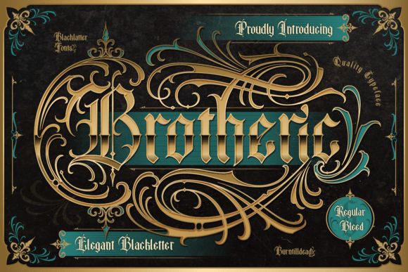 Brotheric: A Blackletter Font for Modern Web Design