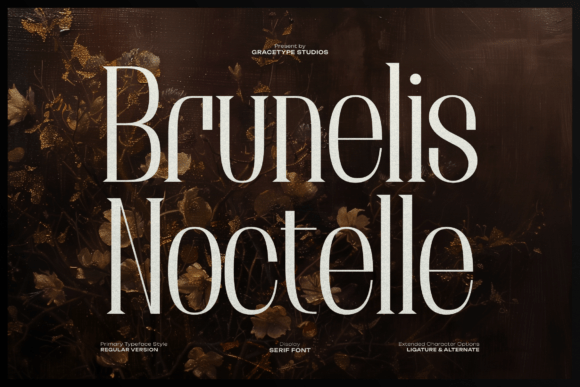 Brunelis Noctelle: A Sophisticated Serif Font for Branding