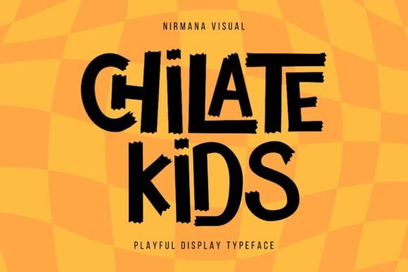 Chilate Kids: A Typography Powerhouse for Bold Campaigns