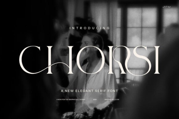 Chorsi Serif Font for Clear, Modern Campaign Design