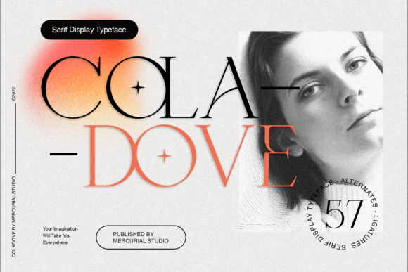 Coladove: A Serif Font for Modern Editorial Design