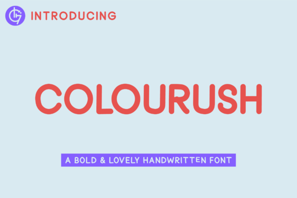 Colourush: A Handwritten Font for Professional Branding