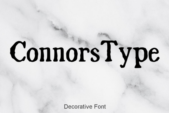 Connorstype: A Whimsical Slab Serif for Modern Editorial Design