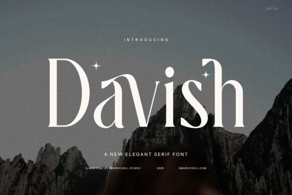 Davish Serif Font for Modern Campaign Design