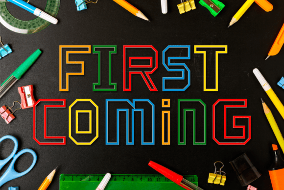 First Coming Font for Impactful Branding