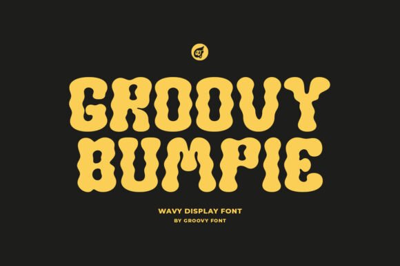 Groovy Bumpie: A Wavy Font That Elevates Branding