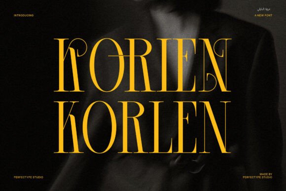 Korlen Serif Font for Editorial Design