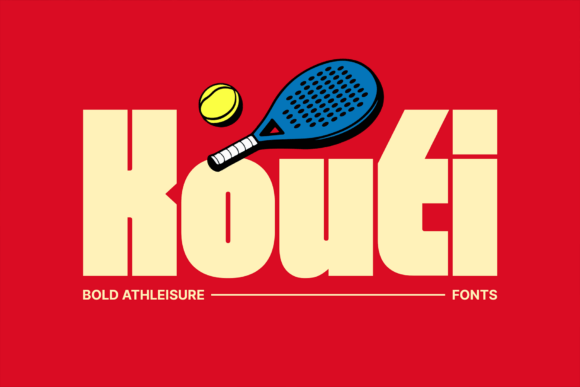 Kouti: The Modern Sans Serif Font for Bold Visuals