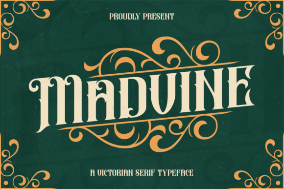 Madvine: A Victorian Serif Font for Web Design