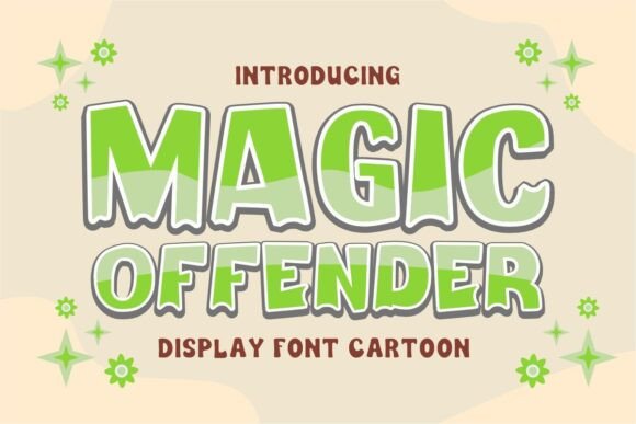 Magic Offender Font for Web Design Projects