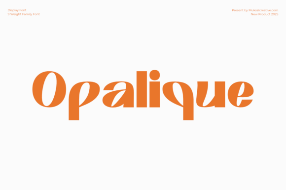 Opalique: A Font That Elevates Brand Design