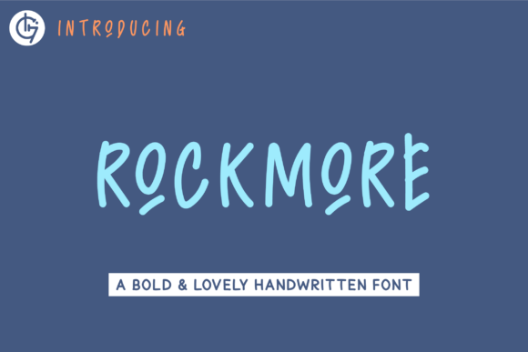 Rockmore: A Handwritten Font for Strong, Personal Editorial Design