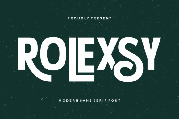 Rolexsy: A Modern Sans Serif Font for Small Business Branding