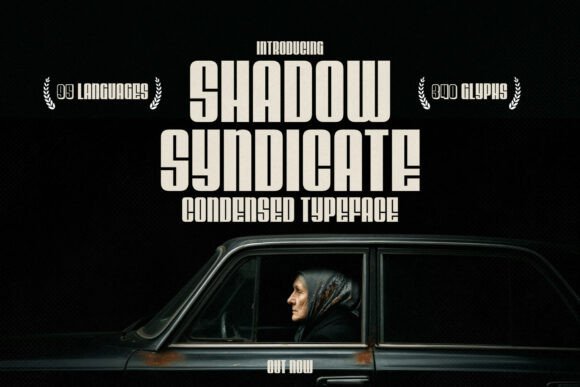 Shadowsyndicate Regular: A Bold Sans Serif for Modern Branding