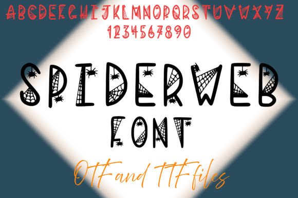 Spiderweb Font for Business Branding
