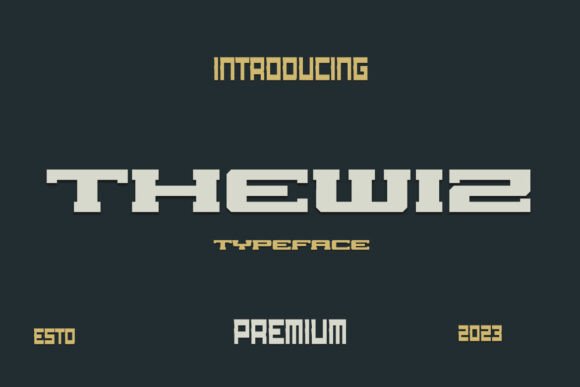 The Wiz: A Bold Sans Serif Font for Modern Editorial Design