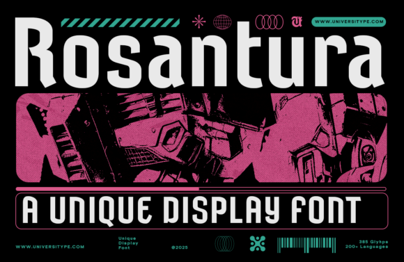 Ut Rosantura: A Font That Elevates Branding with Style