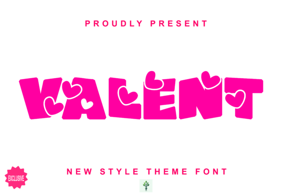 Valent: A Vibrant Display Font for Digital Creativity