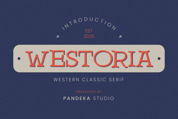 Westoria: A Bold Serif Font for Your Brand's Visual Makeover