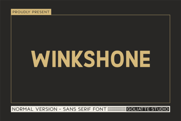 Winkshone: A Modern Sans Serif Font for Digital Marketing